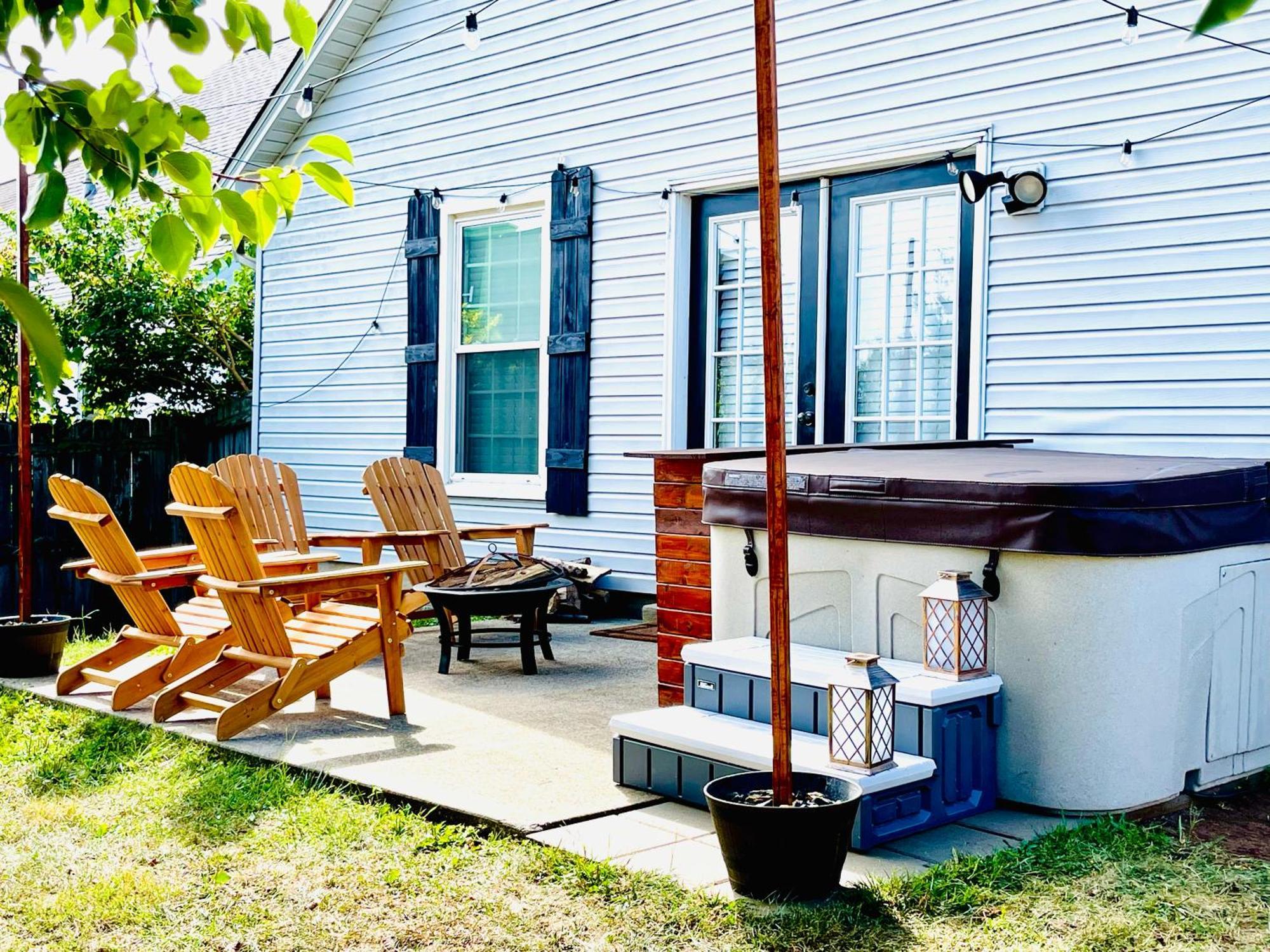Hamburg Haven Garage Fire Pit 7Mi To Rupp Wifi Villa Lexington Buitenkant foto